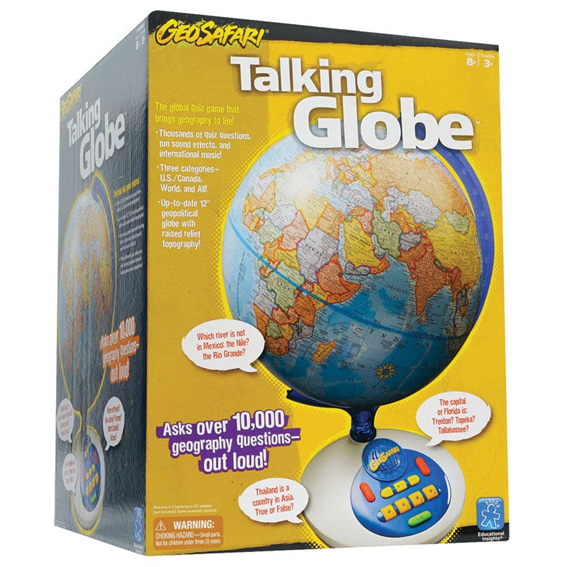 Geosafari Talking Globe - Globes - Learning Resources