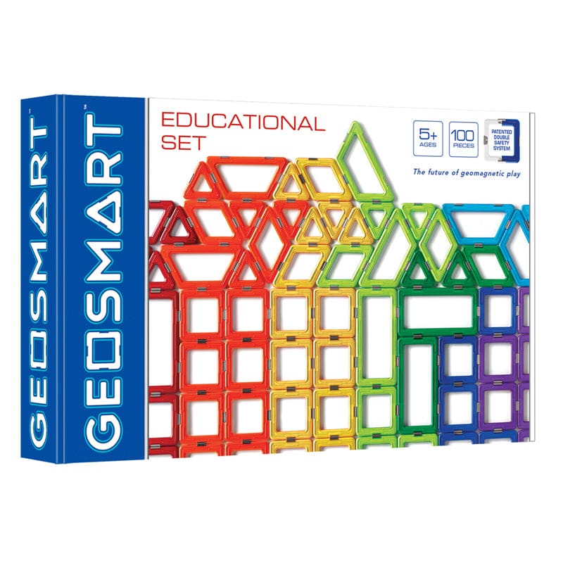 Geosmart Educational Set 100 Pcs - Blocks & Construction Play - Smart Toys And Games Inc