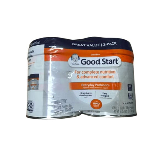 Gerber Good Start Gentle (HMO) Non-GMO Powder Infant Formula, Stage 1, 50 Ounces - ShelHealth.Com
