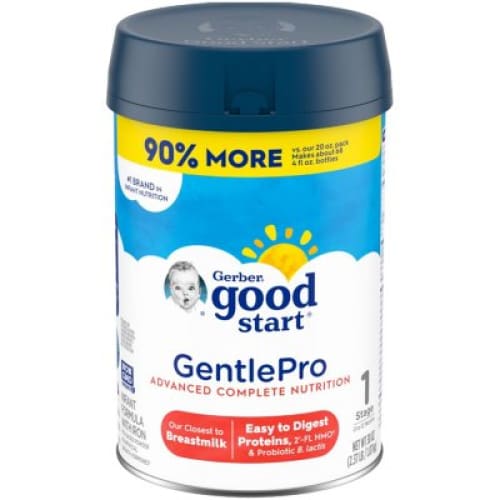 Gerber Good Start GentlePro Stage 1 Infant Formula with Iron (38 oz.) - Gerber Good