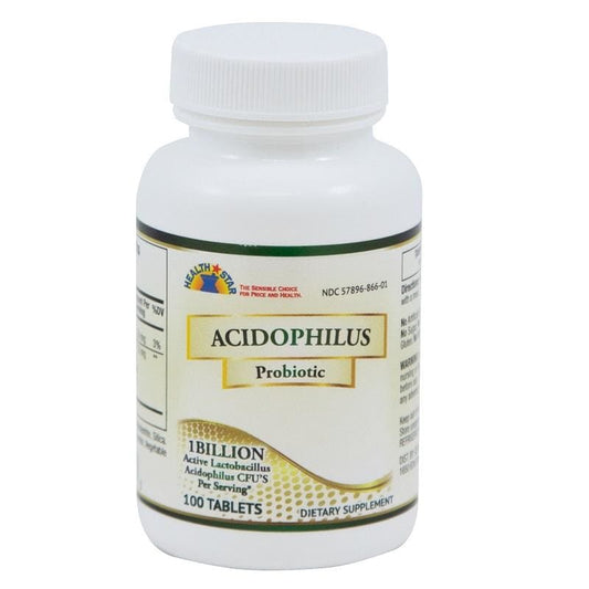 GeriCare Acidophilus (Bacid) Bt100 Box of 100 (Pack of 4) - Over the Counter >> Vitamins and Minerals - GeriCare