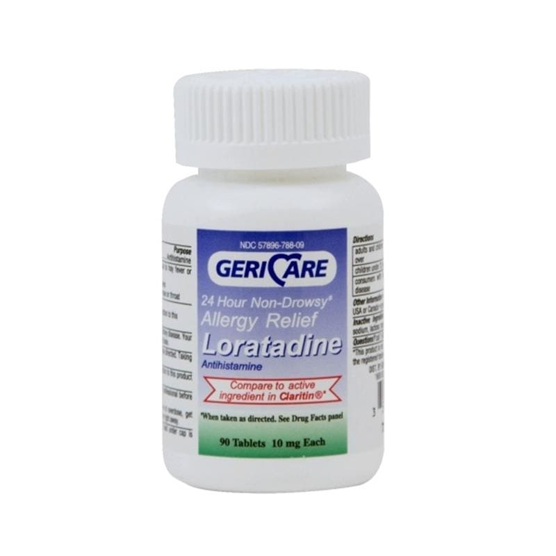 GeriCare Loratadine 10Mg Tablets Bt90 (Claritin) Box of T90 (Pack of 3) - Over the Counter >> Cough and Cold Relief - GeriCare