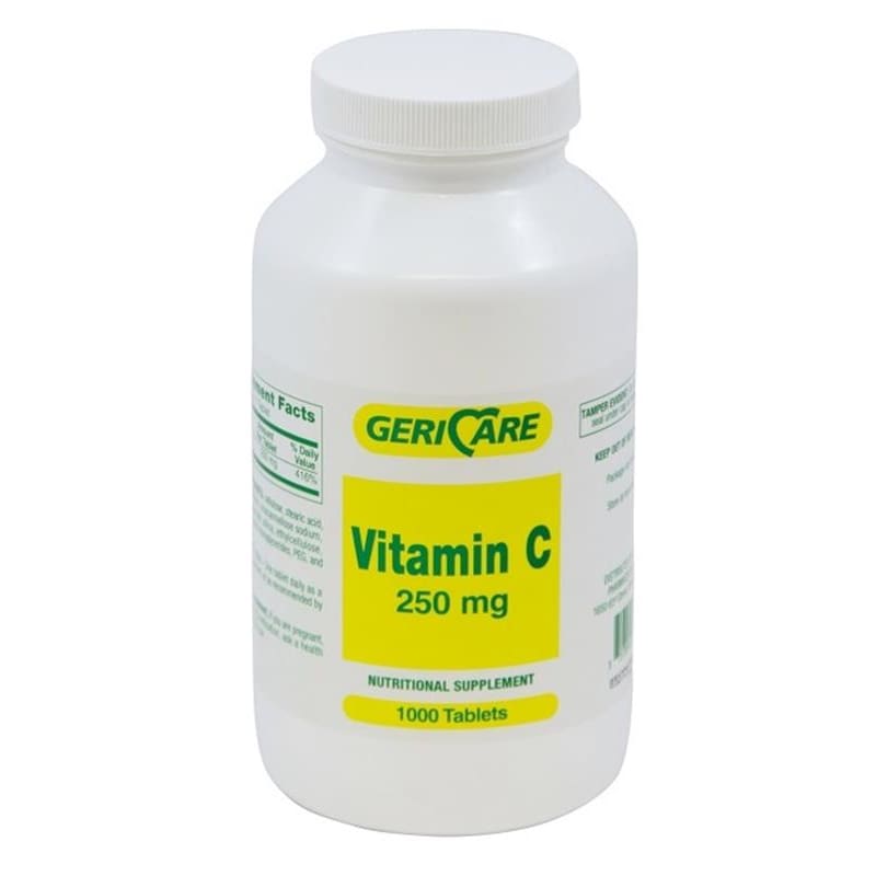 GeriCare Vitamin C Tablet 250Mg B1000 Box of OTTLE - Over the Counter >> Pain Relief - GeriCare