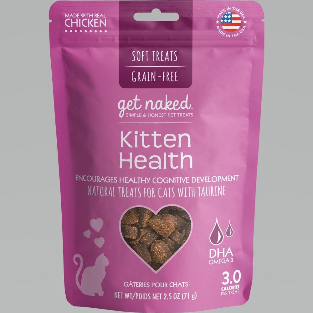 Get Naked Cat Grain-Free Kitten Health Treat 2.5 Oz. - Pet Supplies - Get Naked