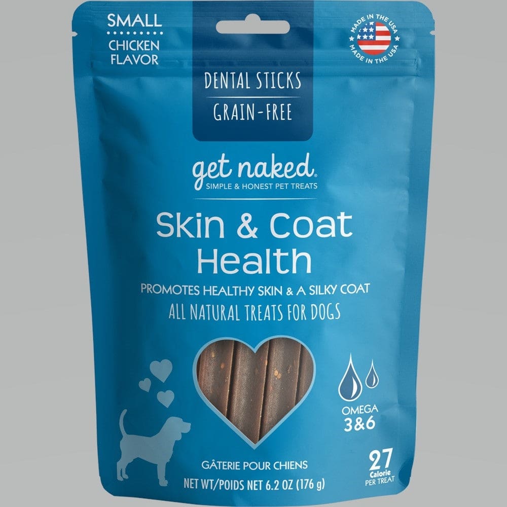 Get Naked Dog Grain-Free Skin and Coat Small 6.2 Oz. - Pet Supplies - Get Naked