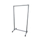 Ghent Acrylic Mobile Divider 38.5 X 23.75 X 74.19 Acrylic; Aluminum Clear - Furniture - Ghent