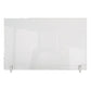 Ghent Clear Partition Extender With Attached Clamp 29 X 3.88 X 18 Thermoplastic Sheeting - Furniture - Ghent
