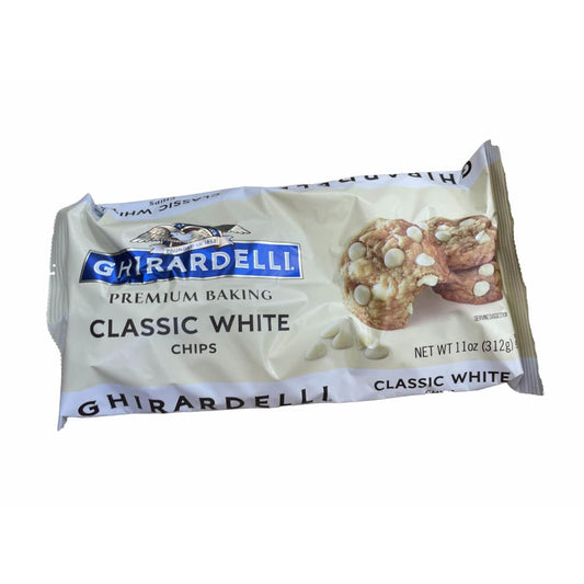 Ghirardelli GHIRARDELLI Classic White Premium Baking Chips, 11 OZ Bag