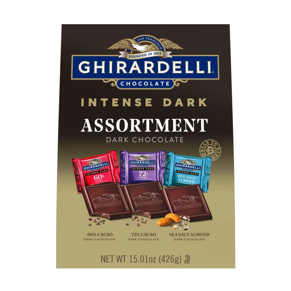 Ghirardelli Intense Dark Chocolate Premium Collection 15.01 oz. - Ghirardelli