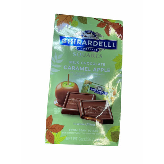 Ghirardelli GHIRARDELLI Milk Chocolate Caramel Apple Squares, 9 Oz Bag