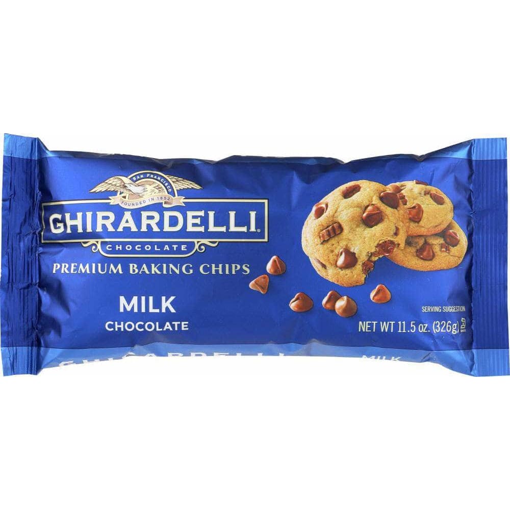 Ghirardelli Ghirardelli Premium Baking Chips Milk Chocolate, 11.5 oz