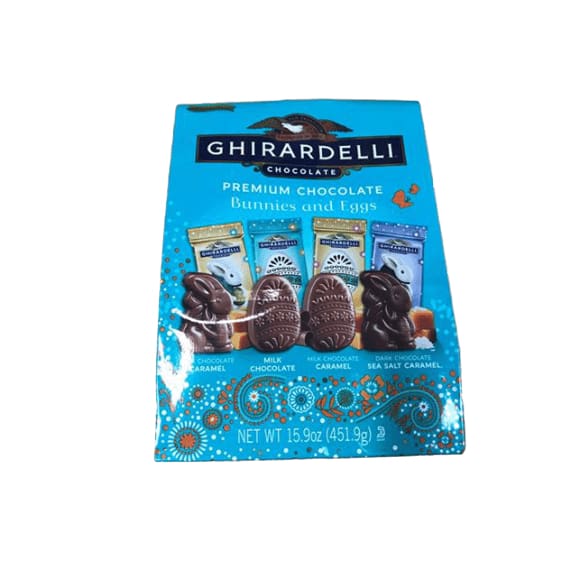 Ghirardelli Premium Chocolate Bunnies & Eggs, 15.9 oz - ShelHealth.Com