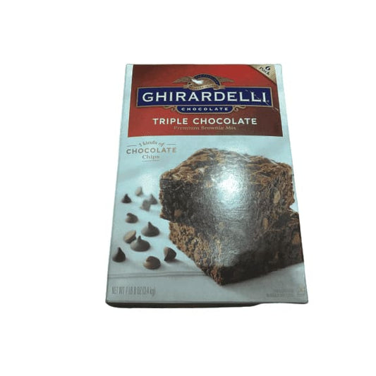 Ghirardelli Triple Chocolate Brownie Mix, 120 Ounce - ShelHealth.Com