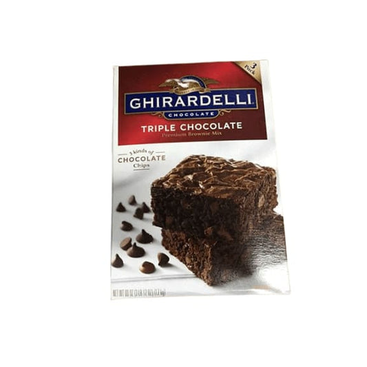Ghirardelli Triple Chocolate Brownie Mix, 3 pk. - ShelHealth.Com