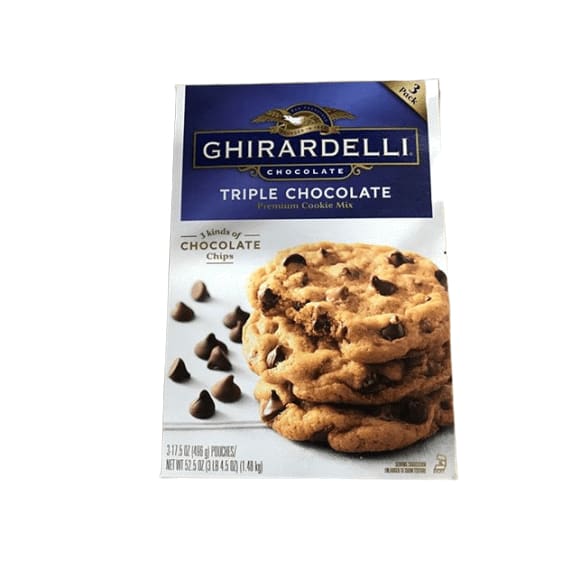 Ghirardelli Triple Chocolate Cookie Mix (52.5 oz.) - ShelHealth.Com
