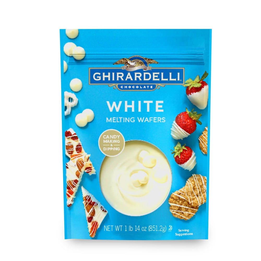 Ghirardelli White Melting Wafers (30 oz.) - Baking Goods - Ghirardelli White