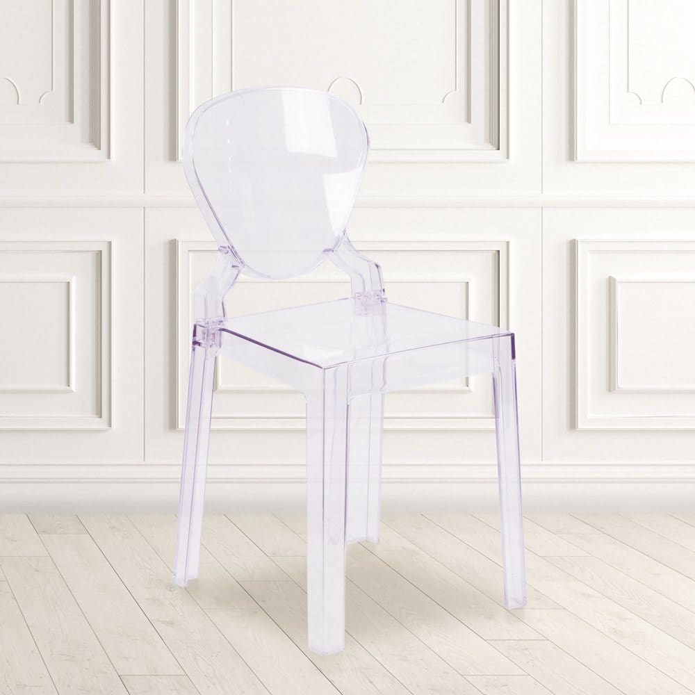Ghost Chair with Tear Back in Transparent Crystal - Dining Room Furniture - Ghost