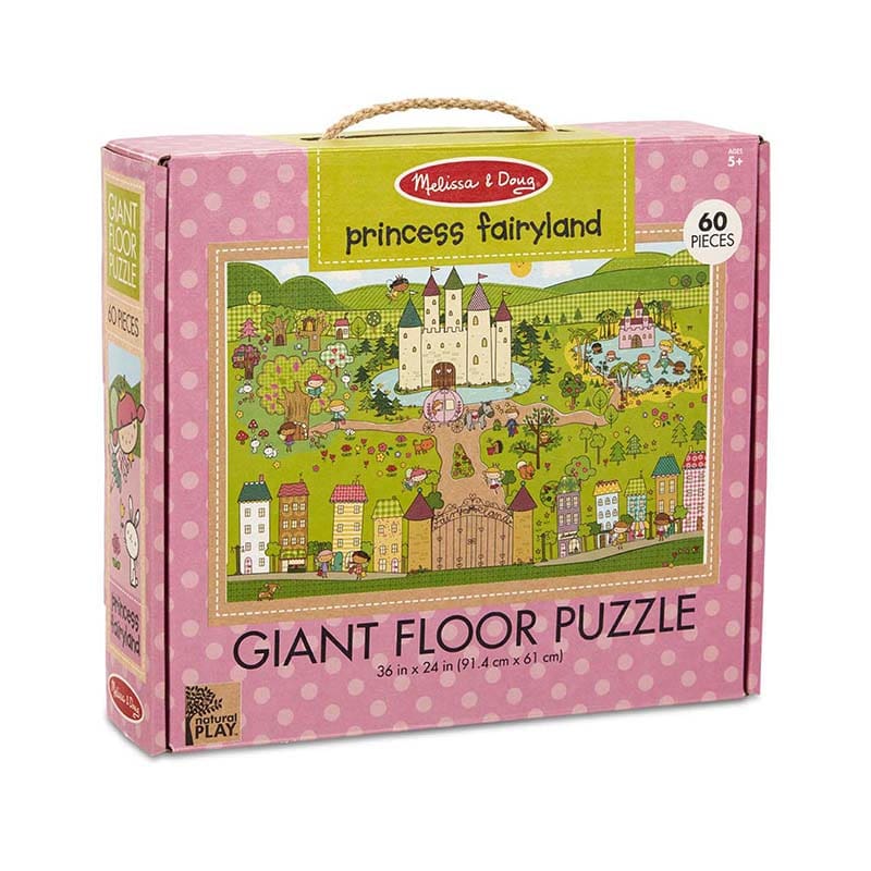 Giant Floor Puzzle Princess Fairy Land - Floor Puzzles - Melissa & Doug