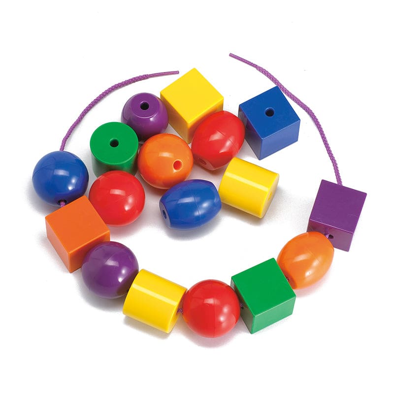 Giant Lacing Beads - Lacing - Learning Advantage