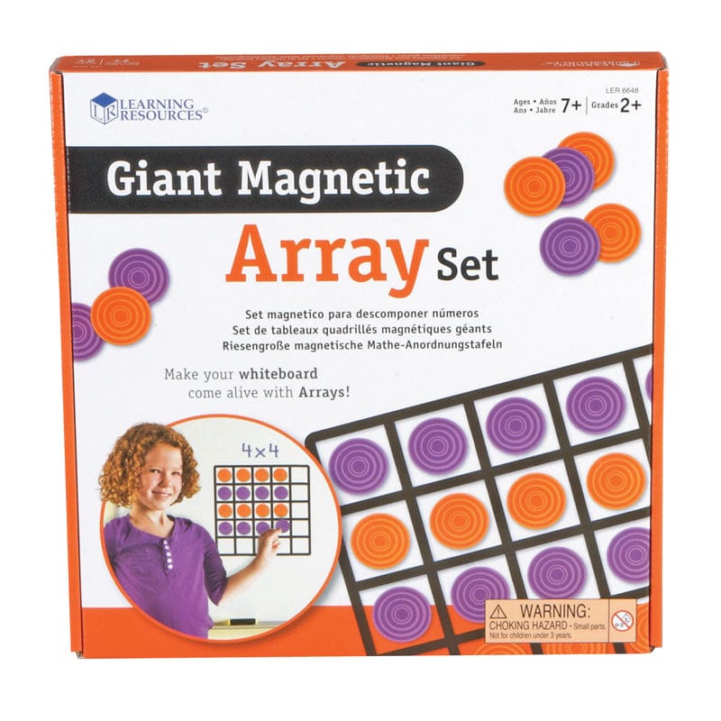 Giant Magnetic Array Set (Pack of 2) - Graphing - Learning Resources