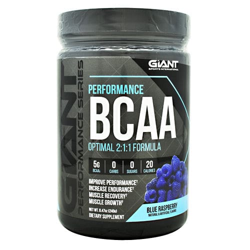 Giant Performance Bcaa Blue Raspberry 30 servings - Giant