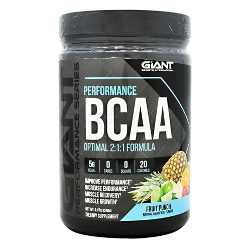 Giant Performance Bcaa Fruit Punch 30 servings - Giant