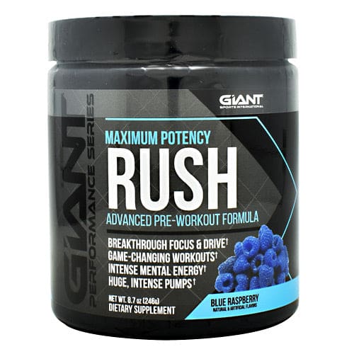 Giant Rush Blue Raspberry 30 servings - Giant
