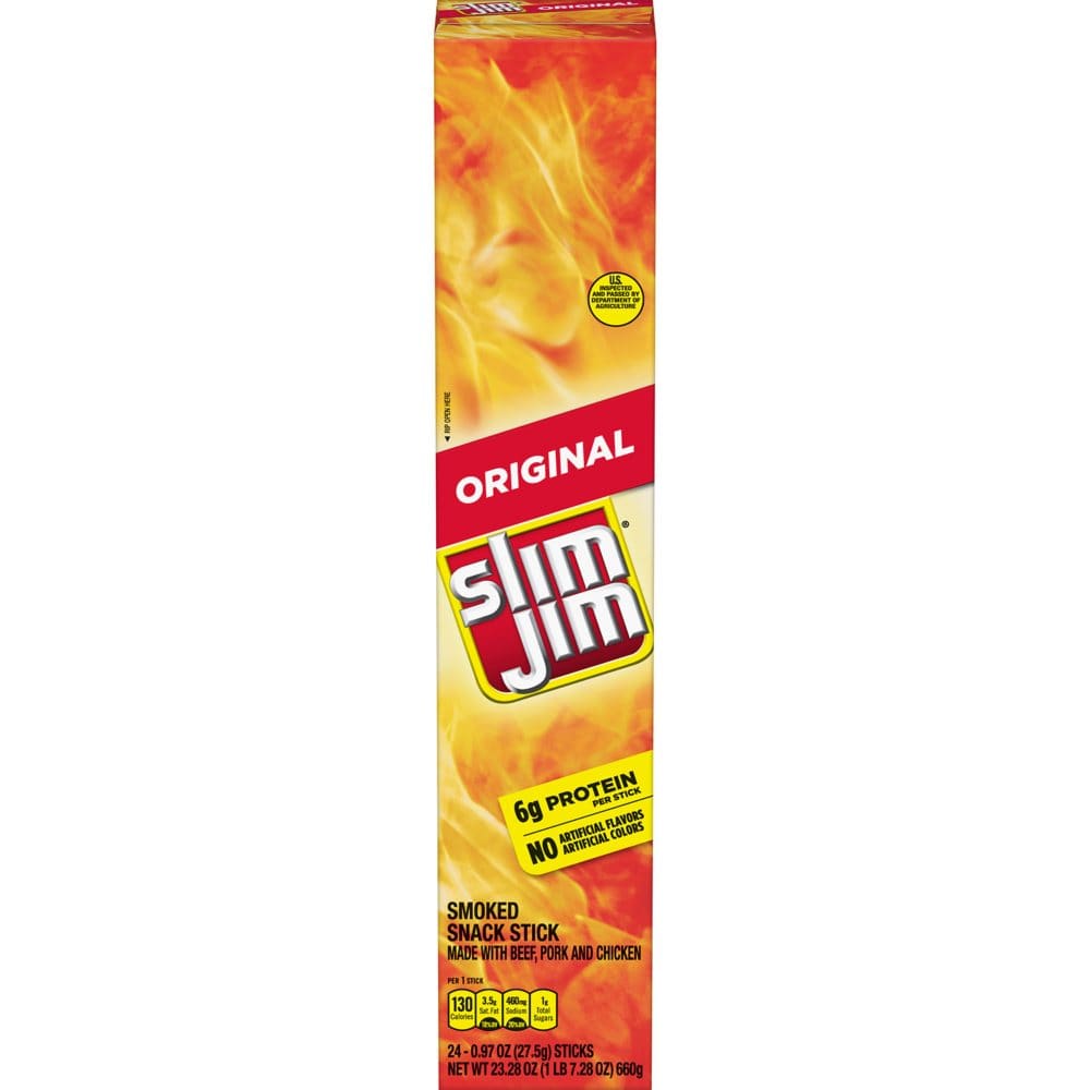 Giant Slim Jim Snacks (24 ct.) - Bulk Pantry - Giant Slim
