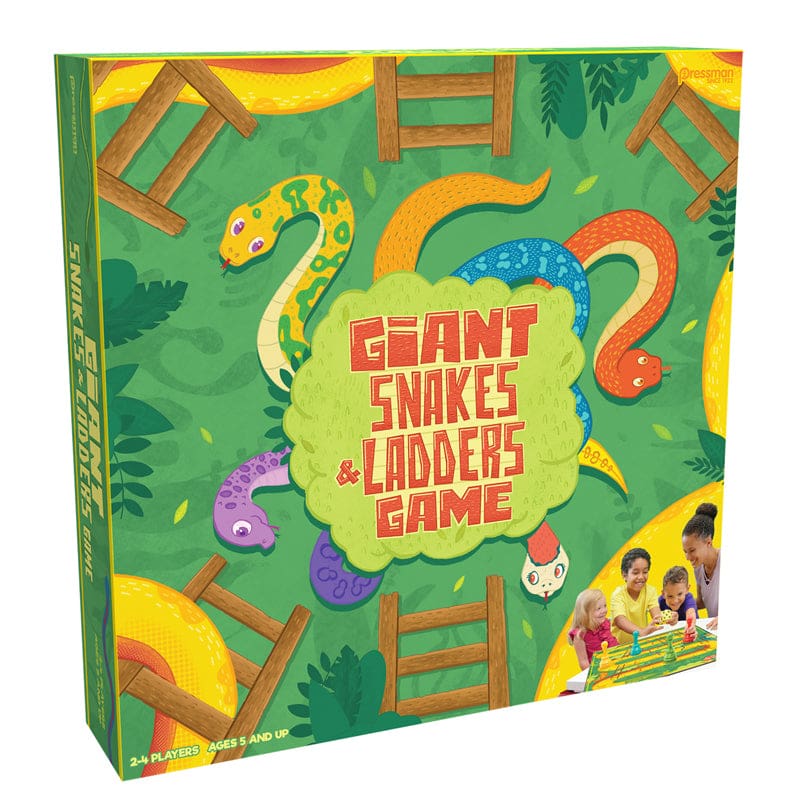 Giant Snakes & Ladders (Pack of 2) - Games - Pressman