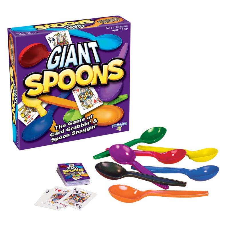 Giant Spoons (Pack of 2) - Games - Playmonster LLC (patch)