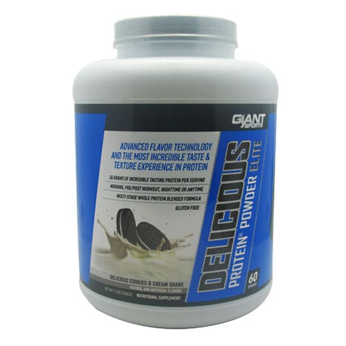 Giant Sports Products Delicious Protein Delicious Cookies and Creme Shake 5 lb - Giant Sports Products