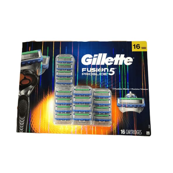 Gillette Fusion5 ProGlide Men's Razor Blades, 16 Blade Refills - ShelHealth.Com
