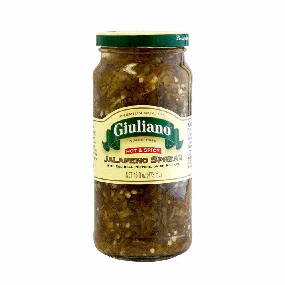 GIULIANO GIULIANO Hot and Spicy Jalapeno Spread, 16 oz