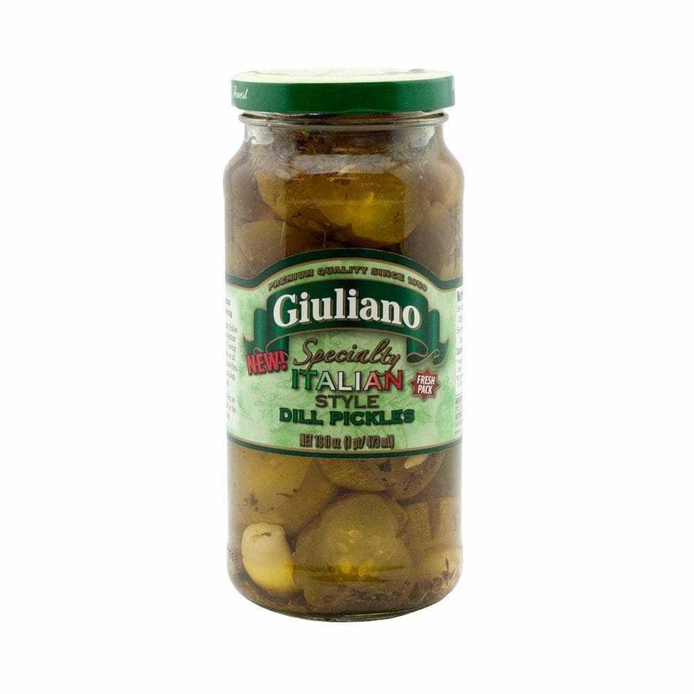 GIULIANO GIULIANO Italian Style Dill Pickles, 16 oz