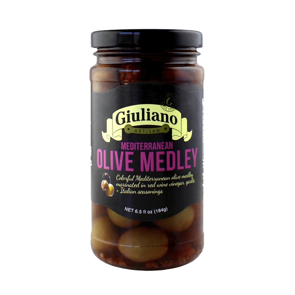 GIULIANO GIULIANO Mediterranean Olive Medley, 6.5 oz