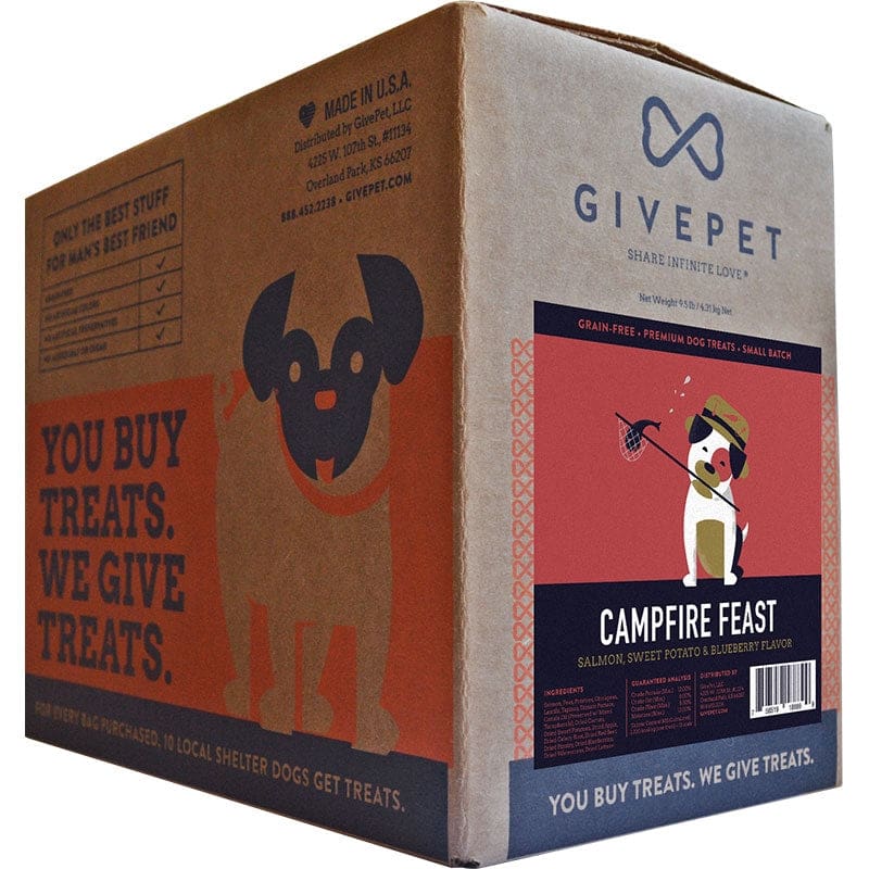 GIVE D CAMPFIRE FST 9.5# BULK - Pet Supplies - Give D