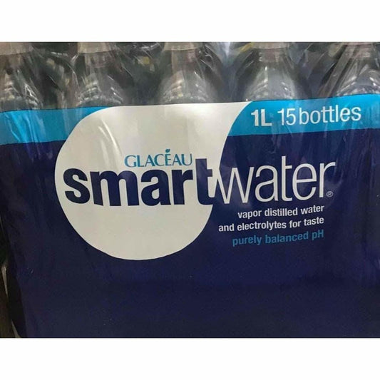 Glaceau Smartwater, 15 pk./33.8 fl. oz. - ShelHealth.Com