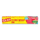 Glad Clingwrap Plastic Wrap 200 Square Foot Roll Clear 12 Rolls/carton - Food Service - Glad®