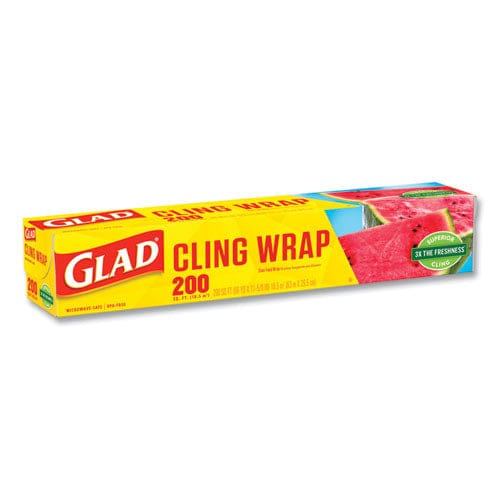 Glad Clingwrap Plastic Wrap 200 Square Foot Roll Clear - Food Service - Glad®
