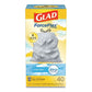 Glad Odorshield Tall Kitchen Drawstring Bags 13 Gal 0.78 Mil 24 X 27.38 White 40 Bags/box 6 Boxes/carton - Janitorial & Sanitation - Glad®