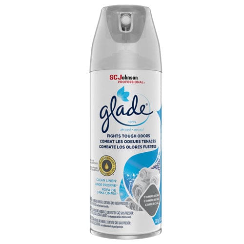 Glade Air Freshener Clean Linen 13.8 Oz 12/carton - Janitorial & Sanitation - Glade®