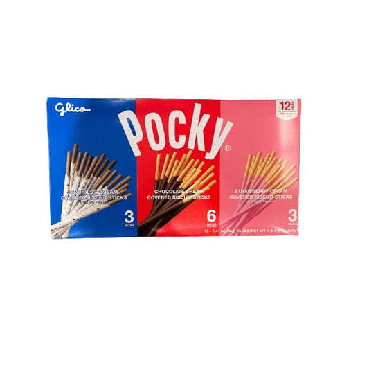 Glico Glico Pocky Variety Pack, 12 x 1.4 oz.