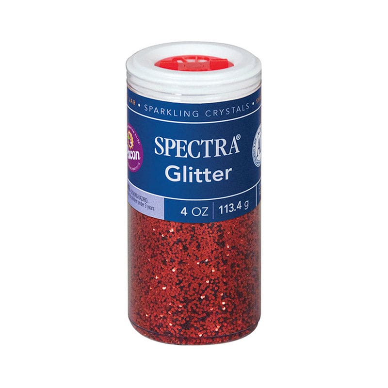 Glitter 4Oz Red (Pack of 10) - Glitter - Dixon Ticonderoga Co - Pacon