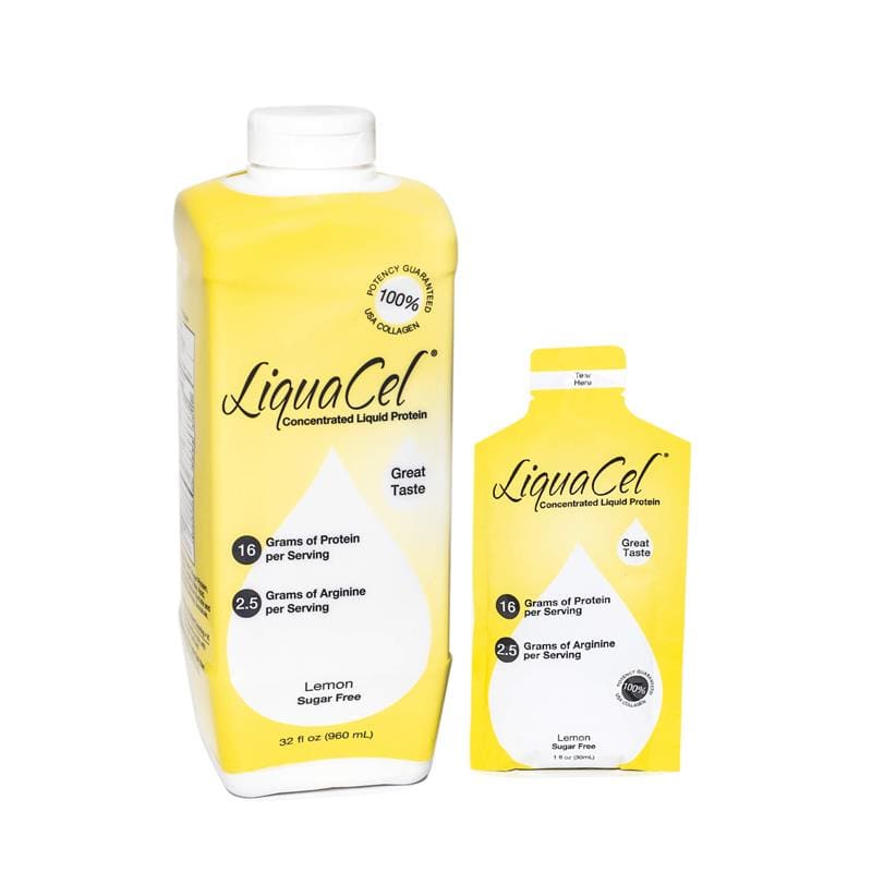 GlobalHealth Liquacel Protein 1Oz Pack Lemon (Pack of 6) - Item Detail - GlobalHealth