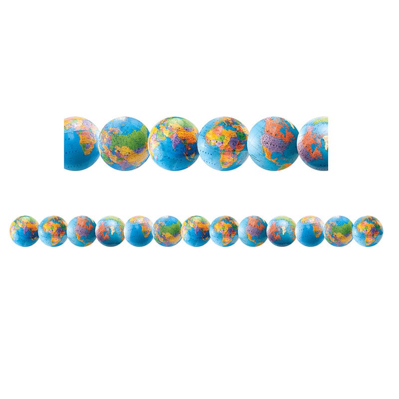 Globe Bright Border (Pack of 8) - Border/Trimmer - Hygloss Products Inc.
