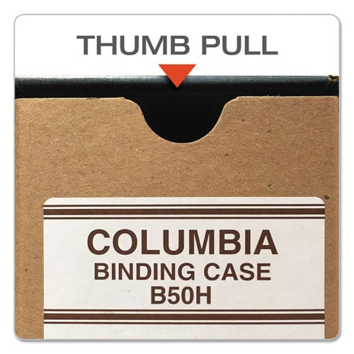 Globe-Weis Columbia Recycled Binding Cases 2 Rings 3.13 Capacity 11 X 8.5 Kraft - School Supplies - Globe-Weis®