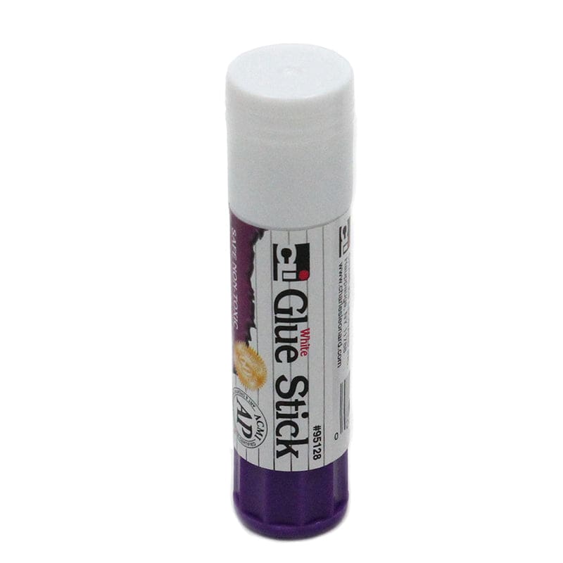 Glue Stick White.28 Oz (Pack of 12) - Glue/Adhesives - Charles Leonard
