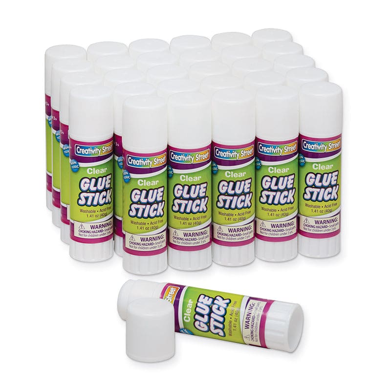 Glue Sticks 30 Clear 1.41 Oz - Glue/Adhesives - Dixon Ticonderoga Co - Pacon