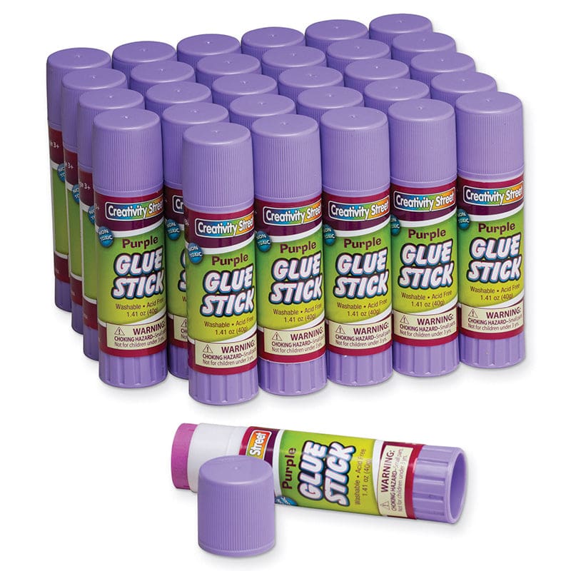 Glue Sticks 30 Purple 1.41 Oz - Glue/Adhesives - Dixon Ticonderoga Co - Pacon
