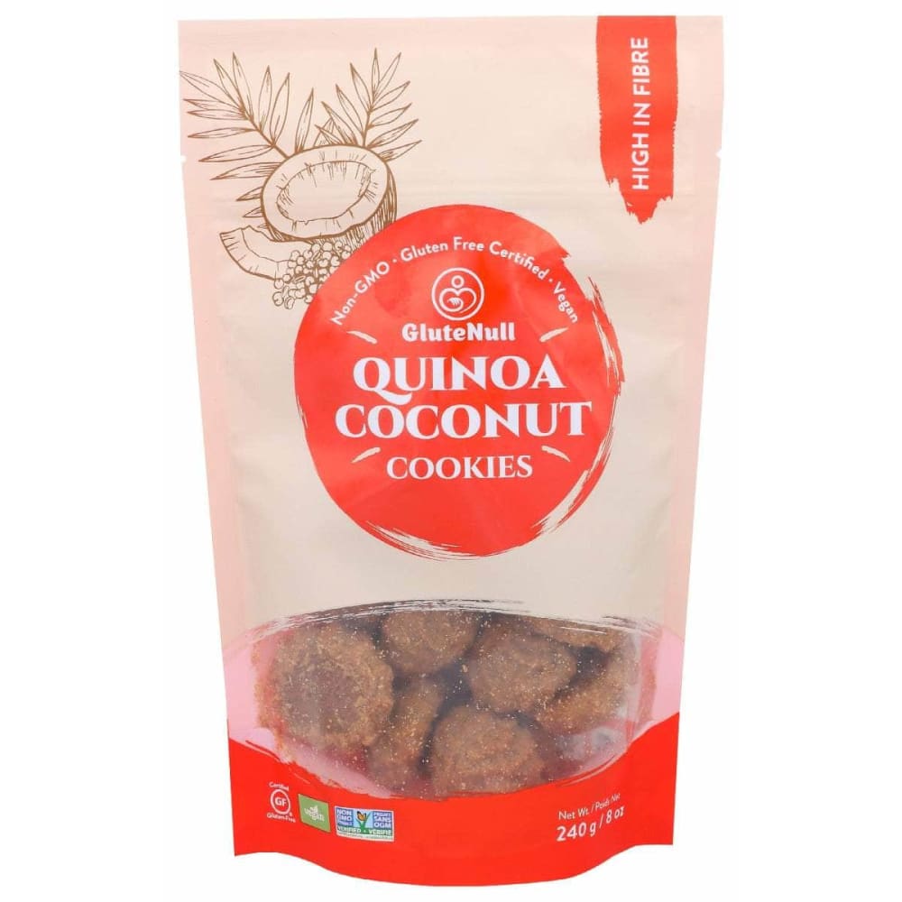 GLUTENULL Glutenull Quinoa Coconut Cookies, 8 Oz